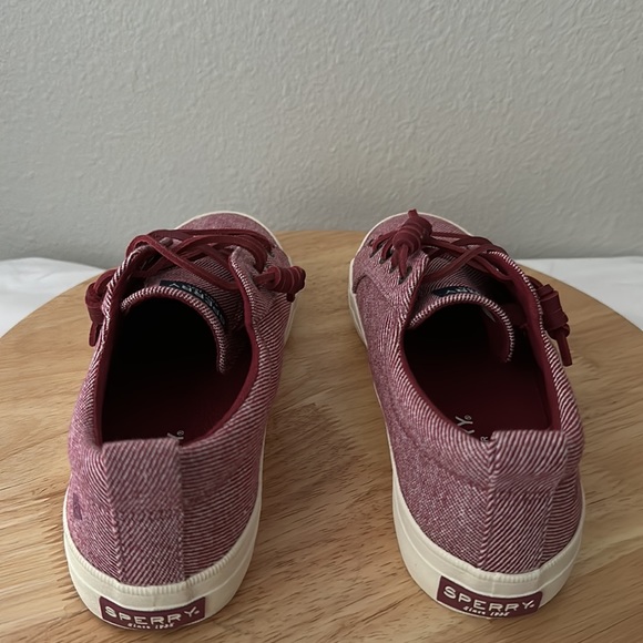 Sperry Crest Vibes Washed Twill Slip-On Sneakers - Picture 6 of 7